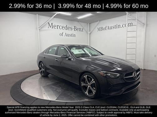 2025 Mercedes-Benz C-Class C 300