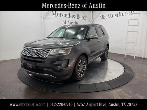 Magnetic Metallic 2016 Ford Explorer Platinum