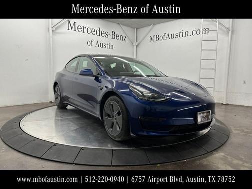 Blue 2023 Tesla Model 3 Base