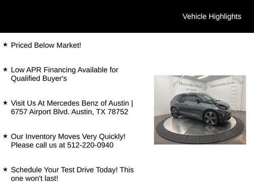 2017 BMW i3 94 Ah w/Range Extender