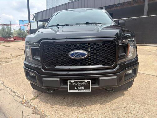 Shadow Black 2018 Ford F-150 XLT