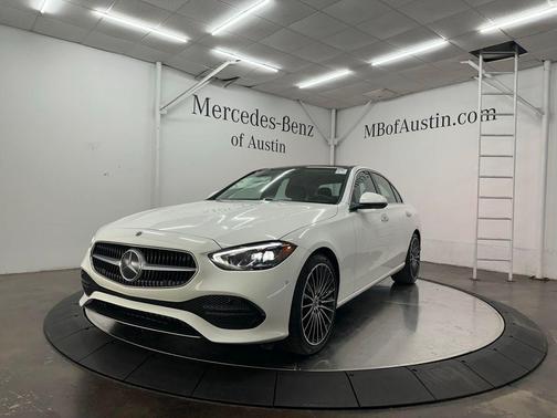 Polar White 2026 Mercedes-Benz C-Class C 300