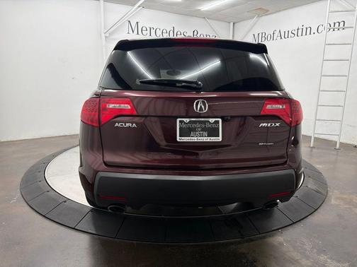 Maroon 2007 Acura MDX Technology