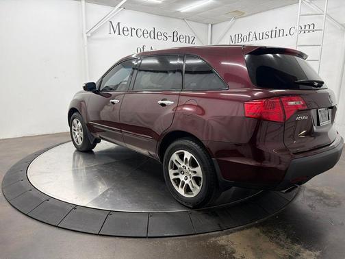 Maroon 2007 Acura MDX Technology