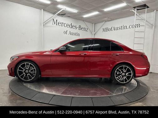 Cardinal Red Metallic 2021 Mercedes-Benz C-Class C 300