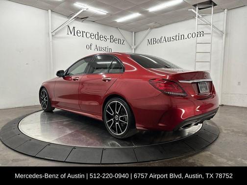 Cardinal Red Metallic 2021 Mercedes-Benz C-Class C 300