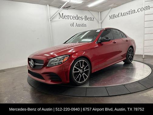 Cardinal Red Metallic 2021 Mercedes-Benz C-Class C 300
