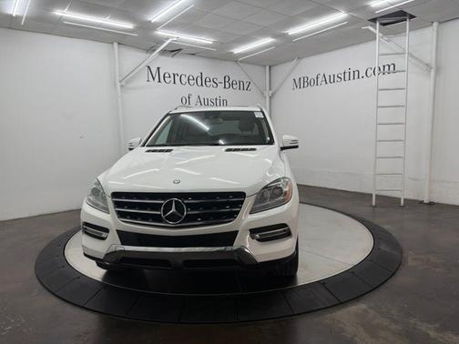 Polar White 2014 Mercedes-Benz M-Class ML 350 4MATIC