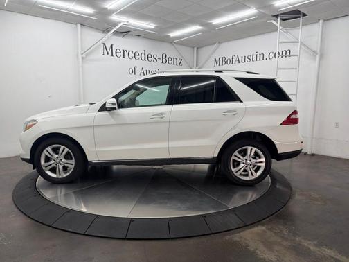 Polar White 2014 Mercedes-Benz M-Class ML 350 4MATIC