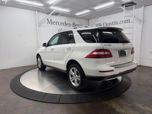 Polar White 2014 Mercedes-Benz M-Class ML 350 4MATIC
