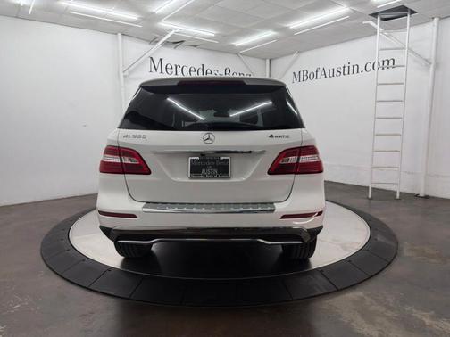 Polar White 2014 Mercedes-Benz M-Class ML 350 4MATIC