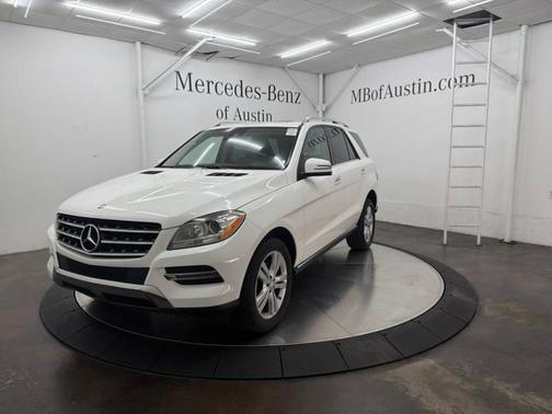 Polar White 2014 Mercedes-Benz M-Class ML 350 4MATIC