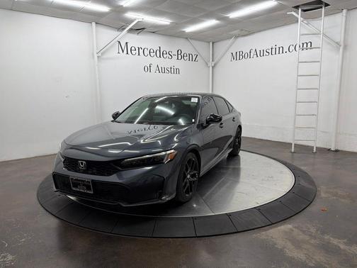 Meteorite Gray Metallic 2025 Honda Civic Sport