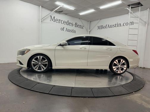 White 2016 Mercedes-Benz CLA-Class Base