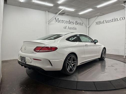 Polar White 2018 Mercedes-Benz AMG C 63 Base