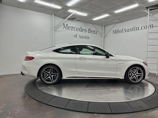 Polar White 2018 Mercedes-Benz AMG C 63 Base