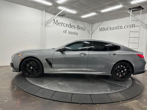 Skyscraper Gray Metallic 2023 BMW M850 Gran Coupe i xDrive