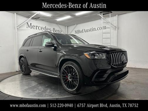 Obsidian Black Metallic 2026 Mercedes-Benz AMG GLS 63 Base