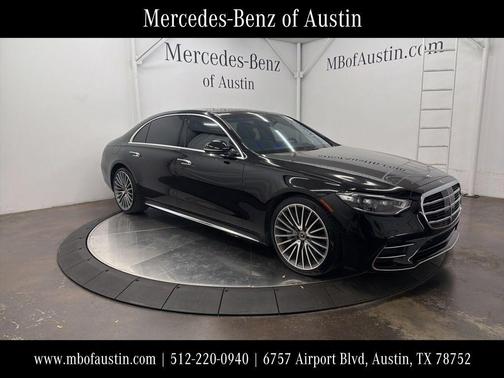 Black 2023 Mercedes-Benz S-Class S 500 4MATIC