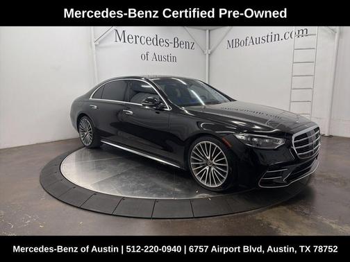 Black 2023 Mercedes-Benz S-Class S 500 4MATIC
