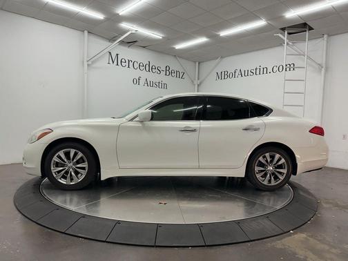 Moonlight White 2013 INFINITI M37 Base