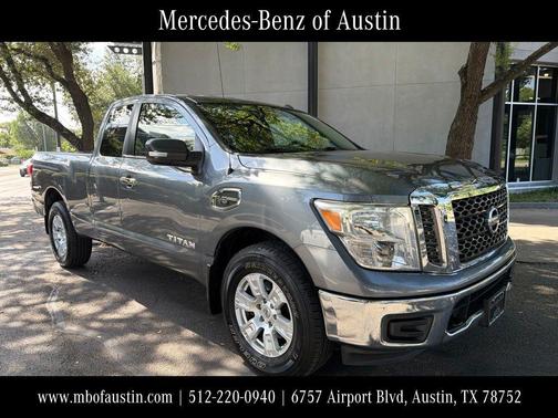Gun Metallic 2017 Nissan Titan SV