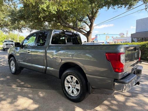 Gun Metallic 2017 Nissan Titan SV