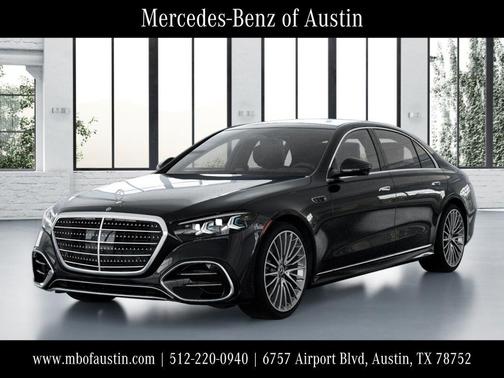 Black 2027 Mercedes-Benz S-Class 580