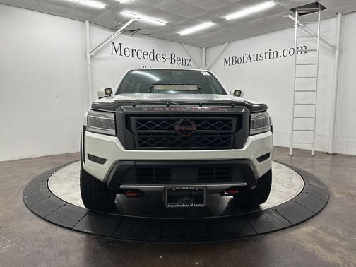 Glacier White 2022 Nissan Frontier PRO-X