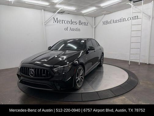 Black 2022 Mercedes-Benz AMG E 53 Base 4MATIC