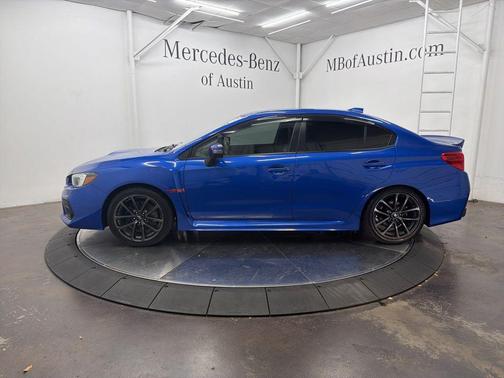 Blue 2018 Subaru WRX Limited