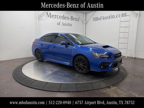 Blue 2018 Subaru WRX Limited