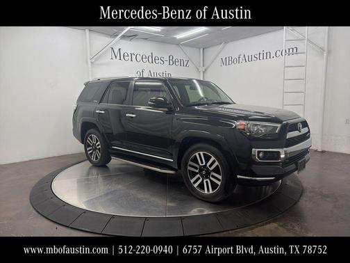 Midnight Black Metallic 2018 Toyota 4Runner Limited