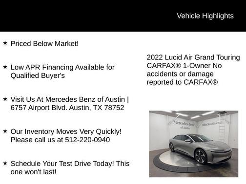 2022 Lucid Air Grand Touring