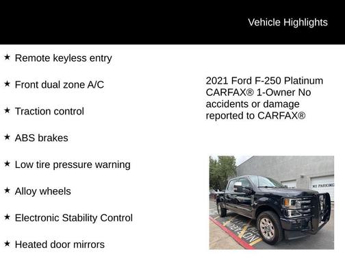 2021 Ford F-250 Platinum