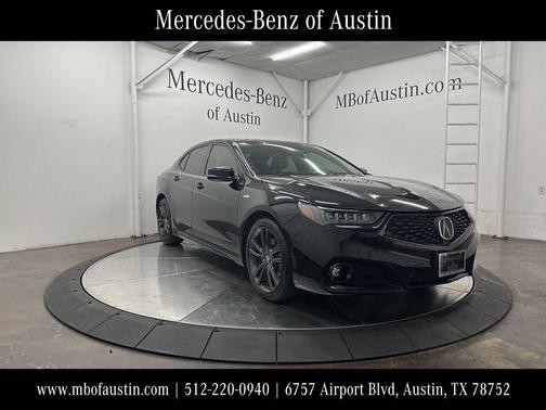 Black 2020 Acura TLX 3.5L A-SPEC PKG