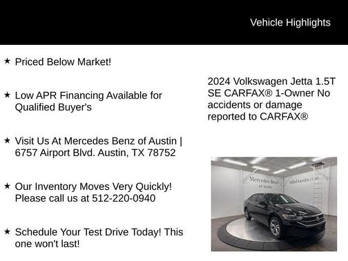 2024 Volkswagen Jetta 1.5T SE