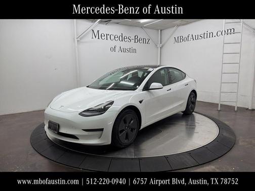 White 2022 Tesla Model 3 Base