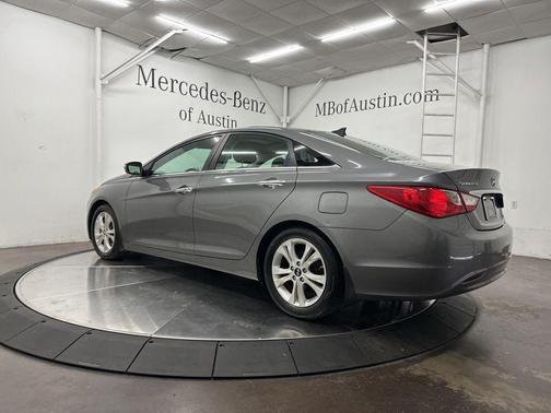 Harbor Gray Metallic 2013 Hyundai SONATA Limited