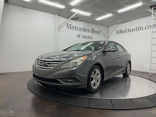 Harbor Gray Metallic 2013 Hyundai SONATA Limited