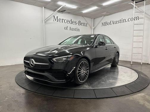 Black 2026 Mercedes-Benz C-Class C 300