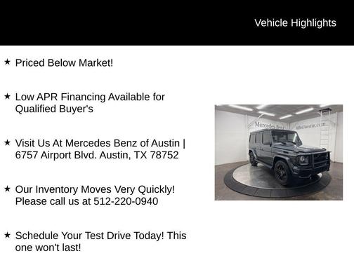 2013 Mercedes-Benz G-Class G 63 AMG