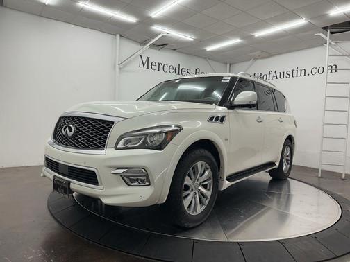 Majestic White 2016 INFINITI QX80 Base