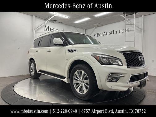 Majestic White 2016 INFINITI QX80 Base