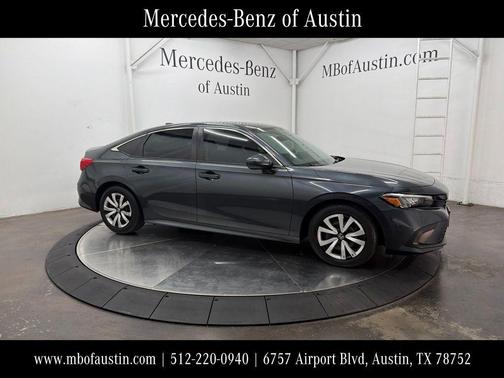 Meteorite Gray Metallic 2024 Honda Civic LX