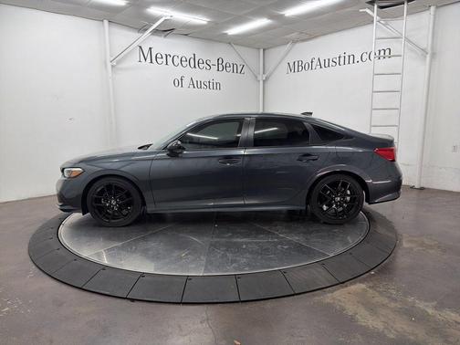 Meteorite Gray Metallic 2023 Honda Civic Sport