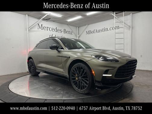 Green 2023 Aston Martin DBX 707