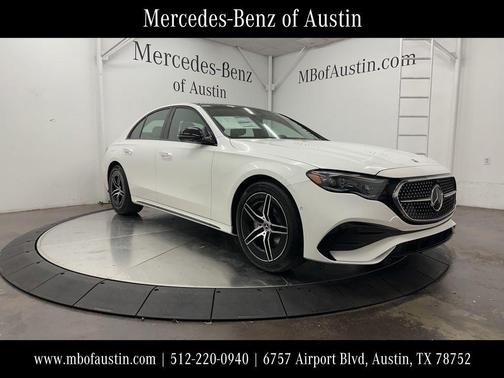 Polar White 2026 Mercedes-Benz E-Class E 350
