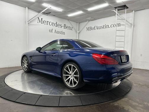 Blue 2017 Mercedes-Benz SL 550 Base