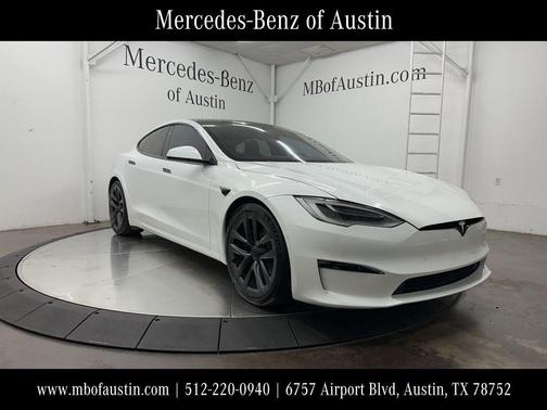 Pearl White Multi 2022 Tesla Model S Base
